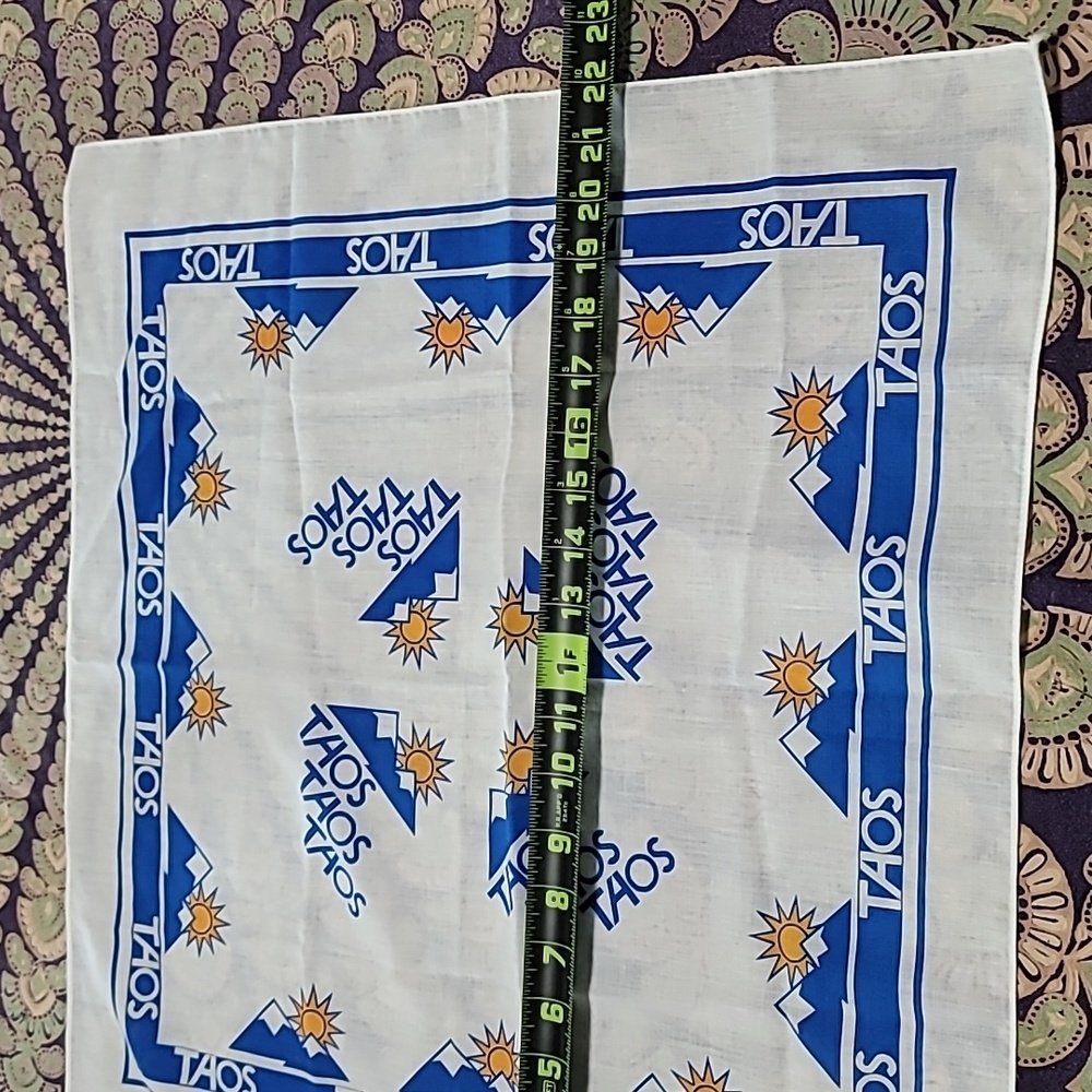 Vintage Taos Bandana - Picture 4 of 5